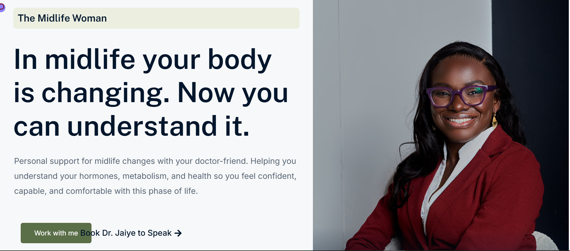 Dr Jaiye Medical Platform Screenshot
